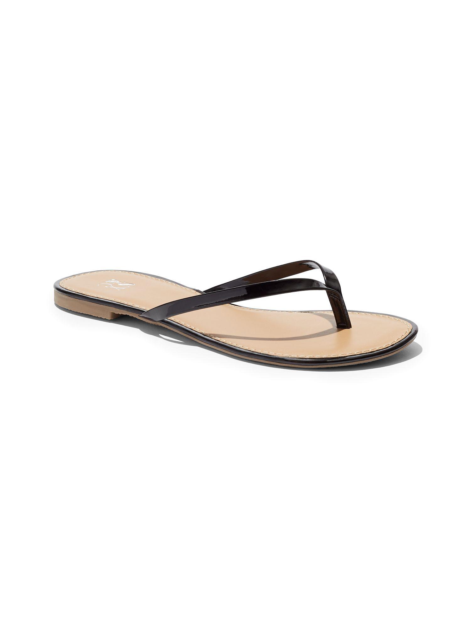 new york and company flip flops