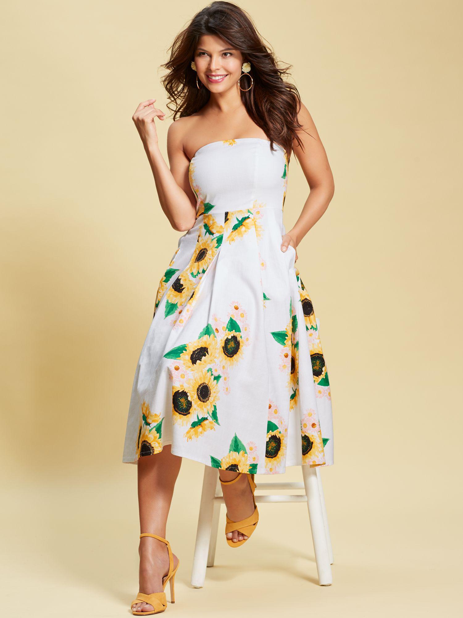 eva mendes floral dress