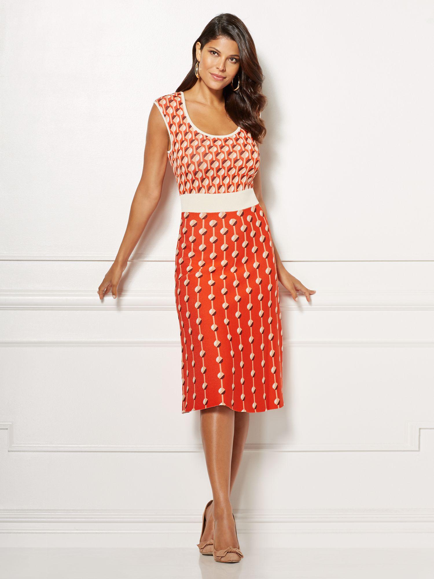 eva mendes sweater dress