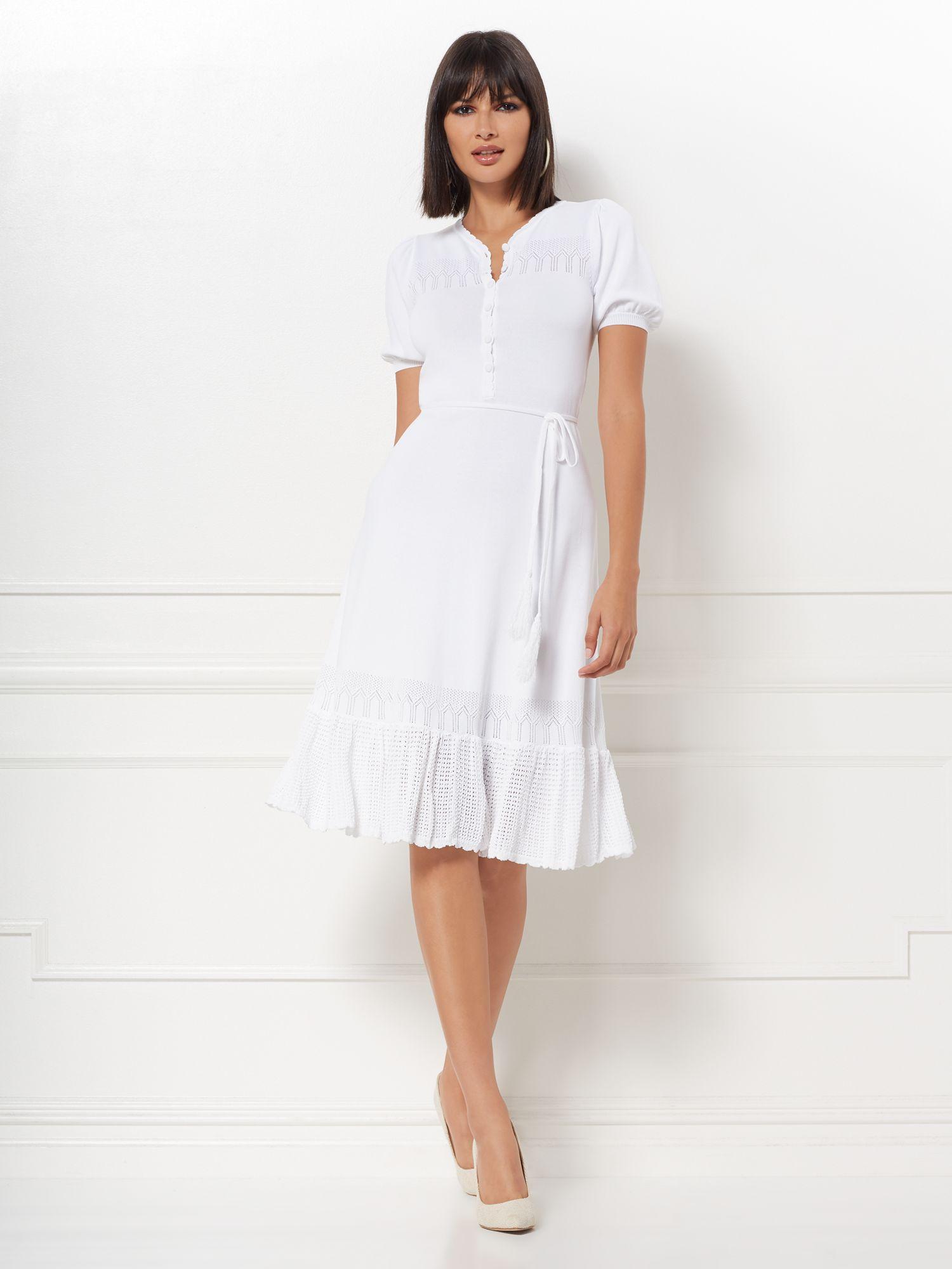 New York & Company Synthetic Cece Sweater Dress - Eva ...