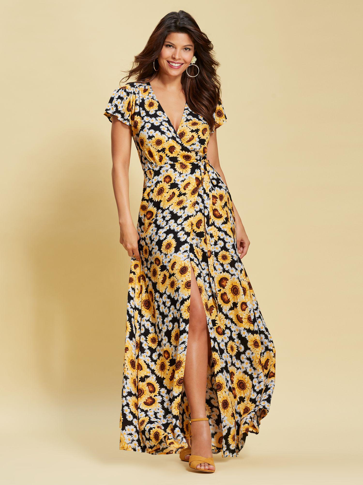 eva mendes floral dress