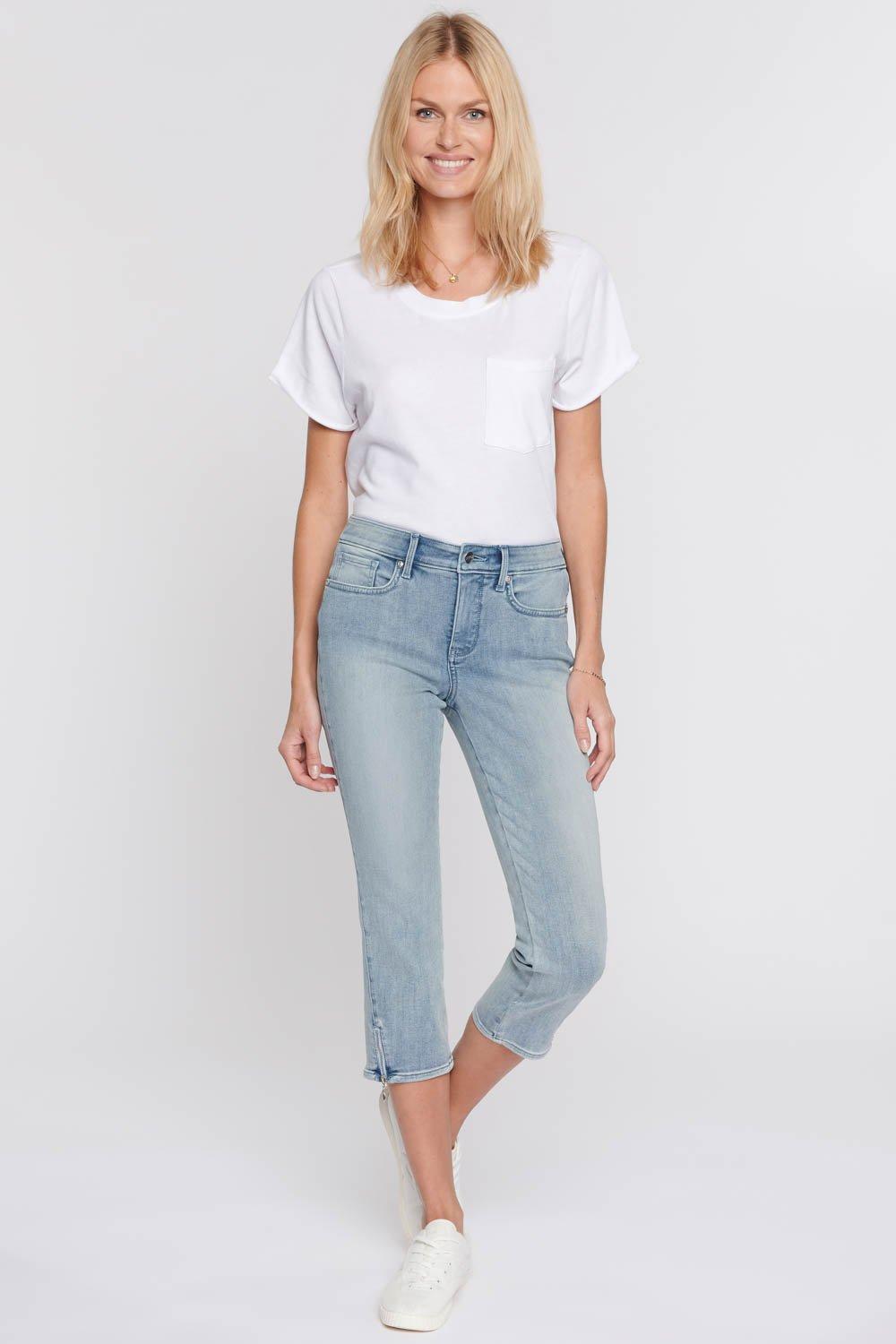 Nydj chloe capri jeans Clearance