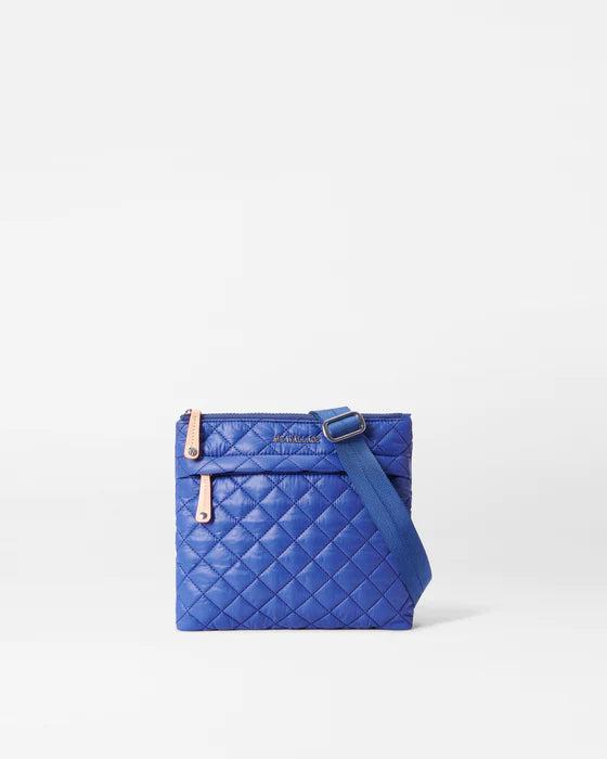 MZ Wallace Flat Metro Crossbody in Blue Lyst