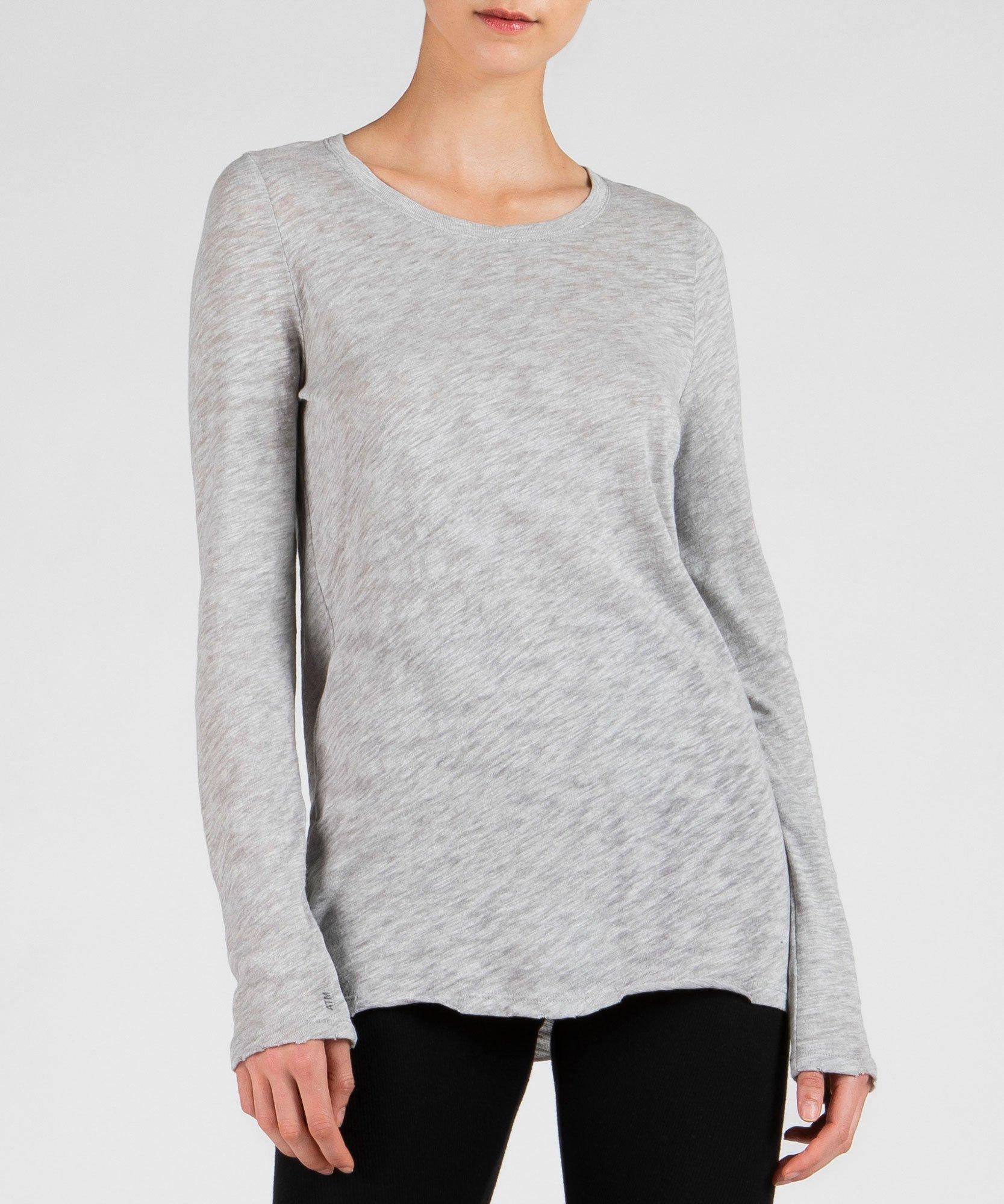 long sleeve slub