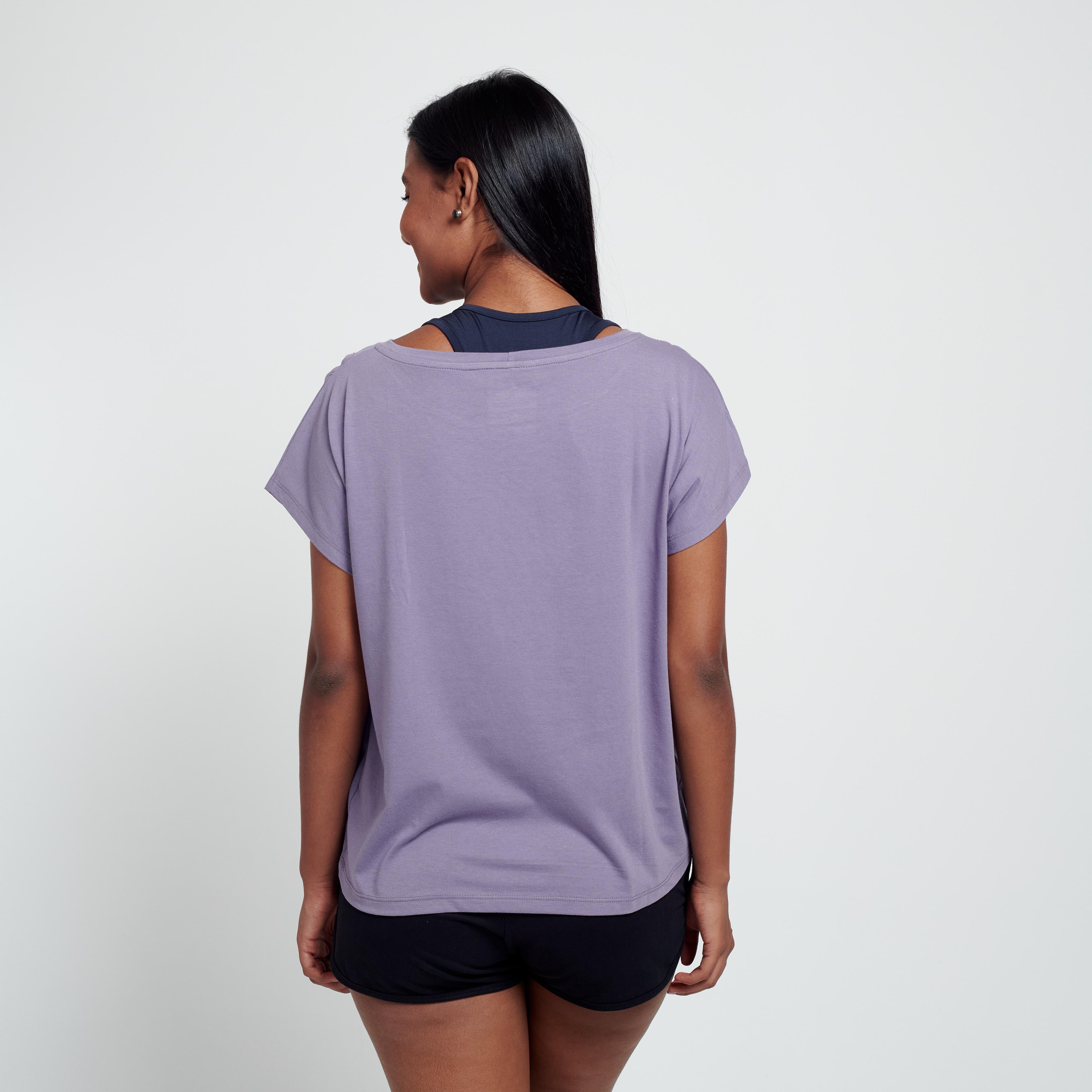 Oakley Camiseta Fem Mod Translucent Wmns Ss Tee in Purple | Lyst
