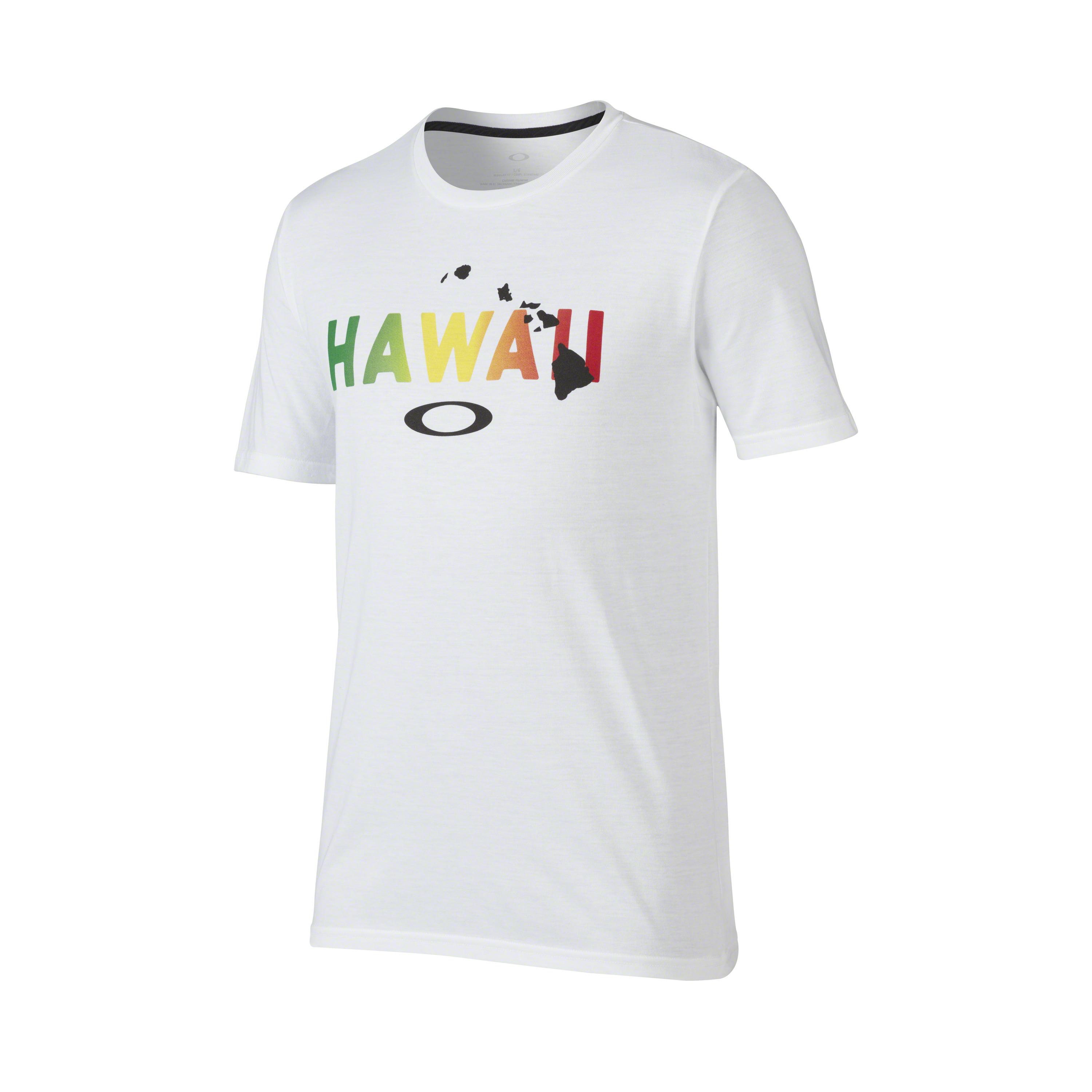 Oakley O Hawaii Logo Art Tee in White for Men | Lyst