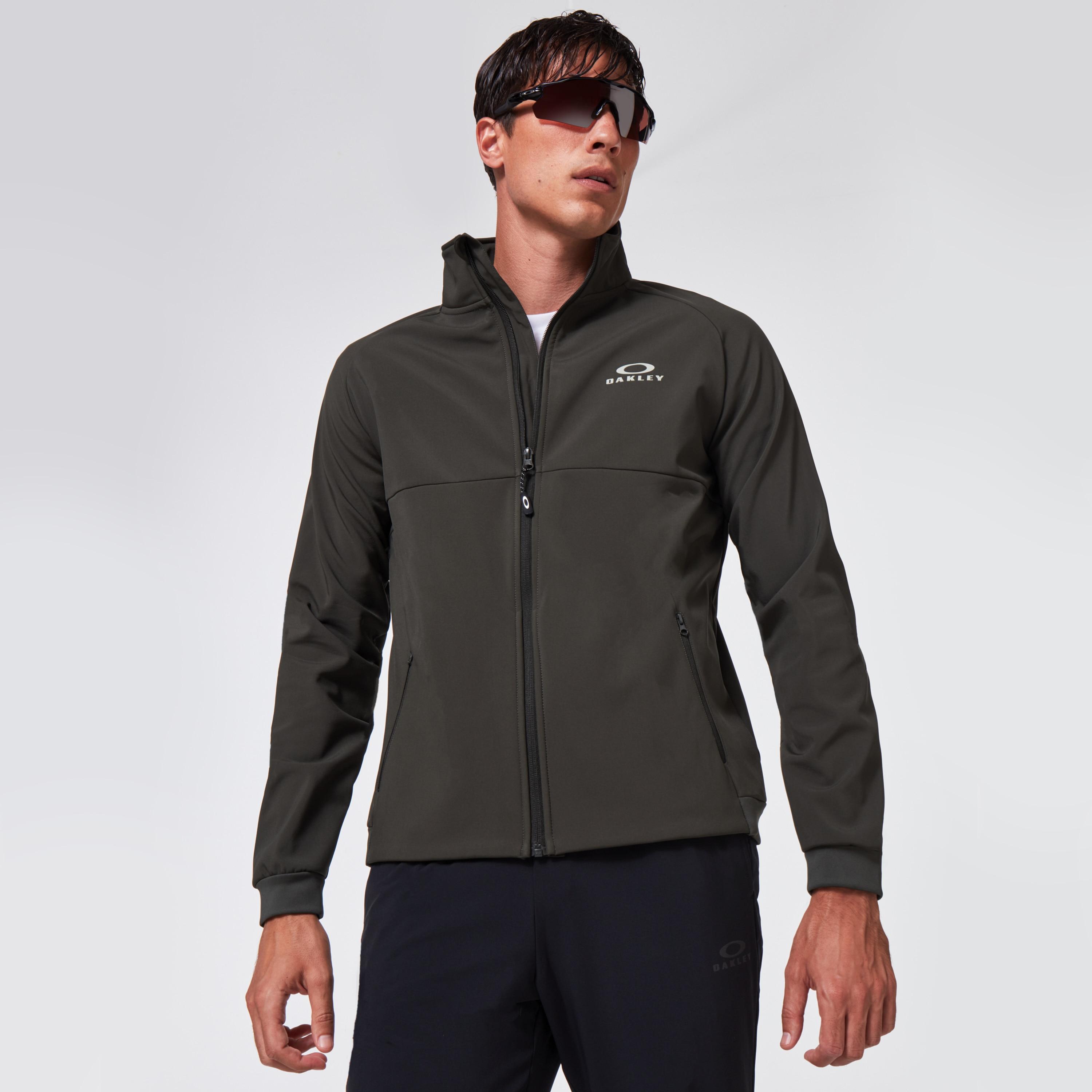 Oakley Synthetic All Play Softshell Track Jacket in Black for Men - Lyst