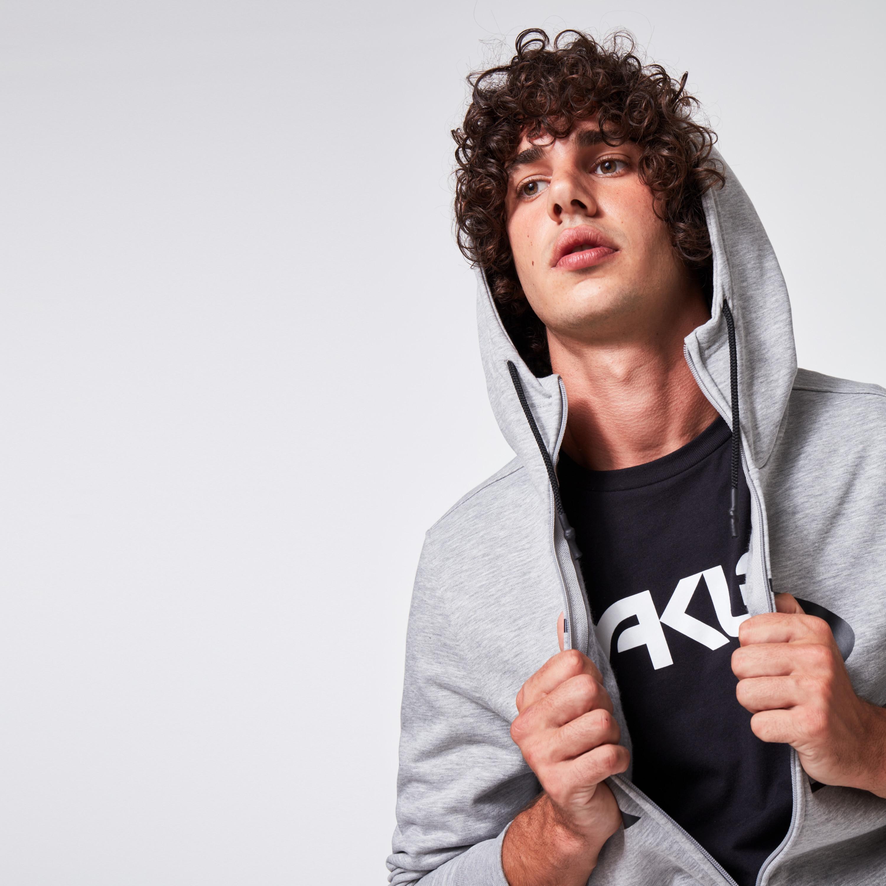 Oakley Bark Fz Hoodie in het Grijs voor heren | Lyst NL
