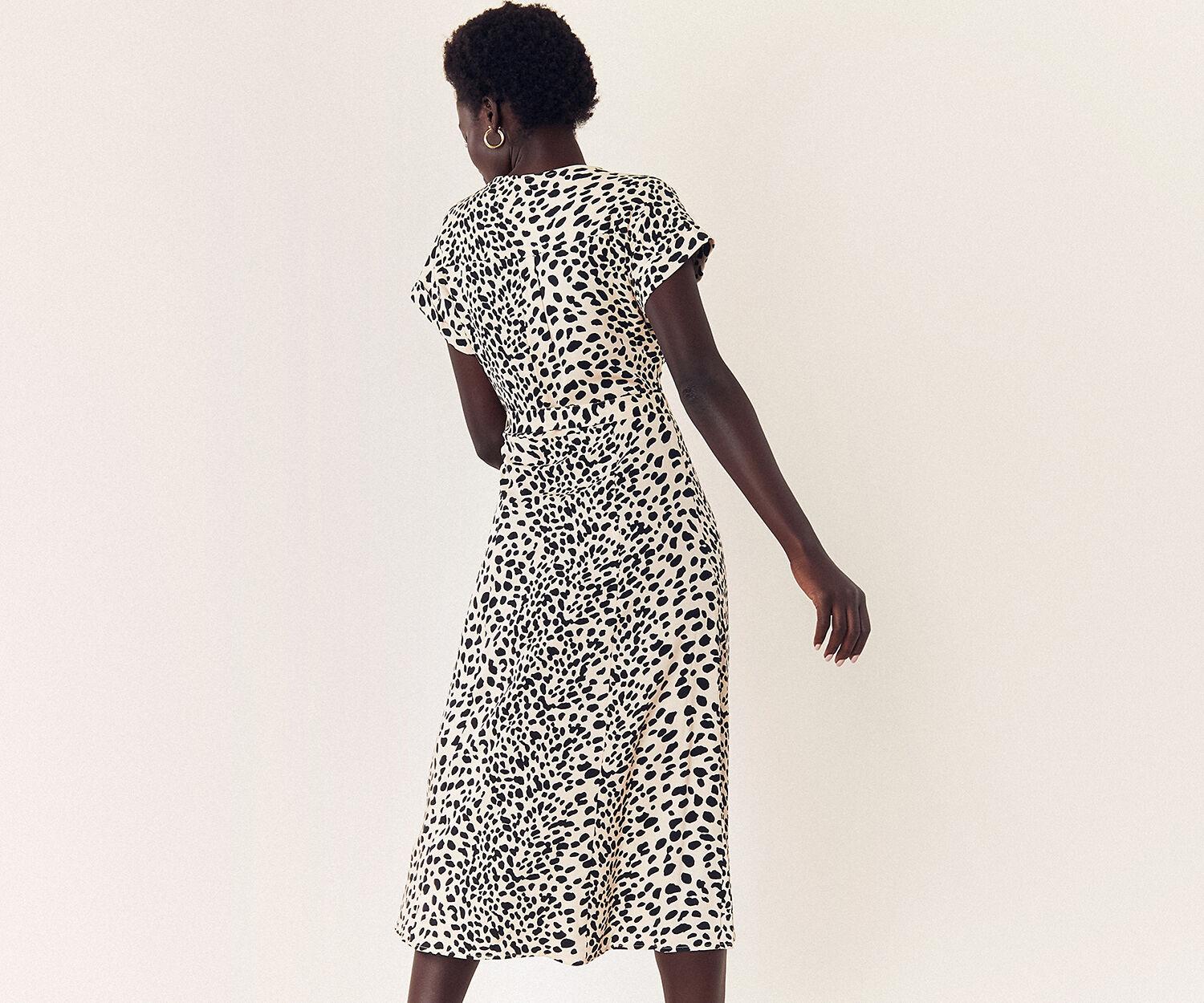 dalmatian midi dress
