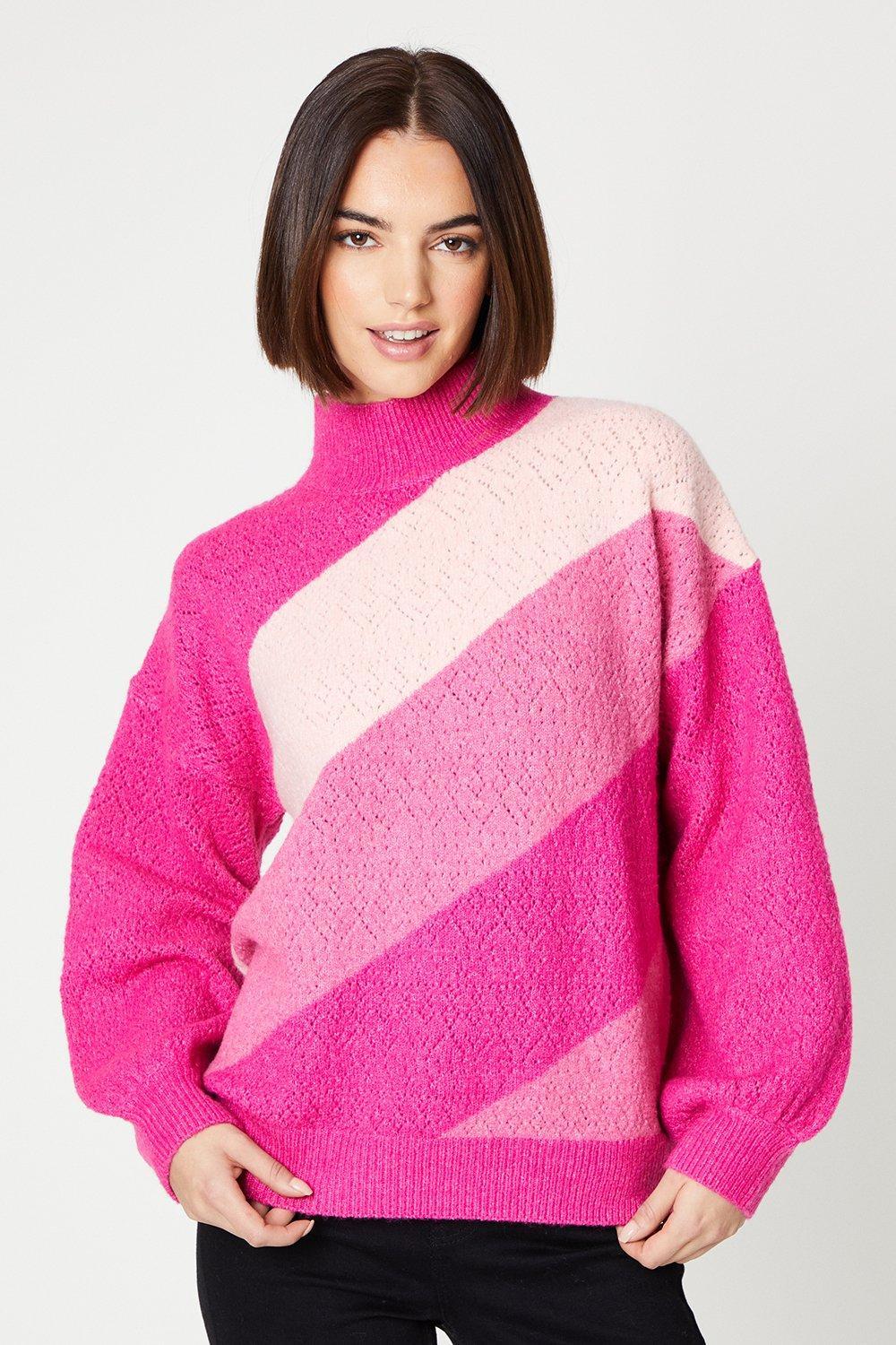 Oasis shop pink jumper