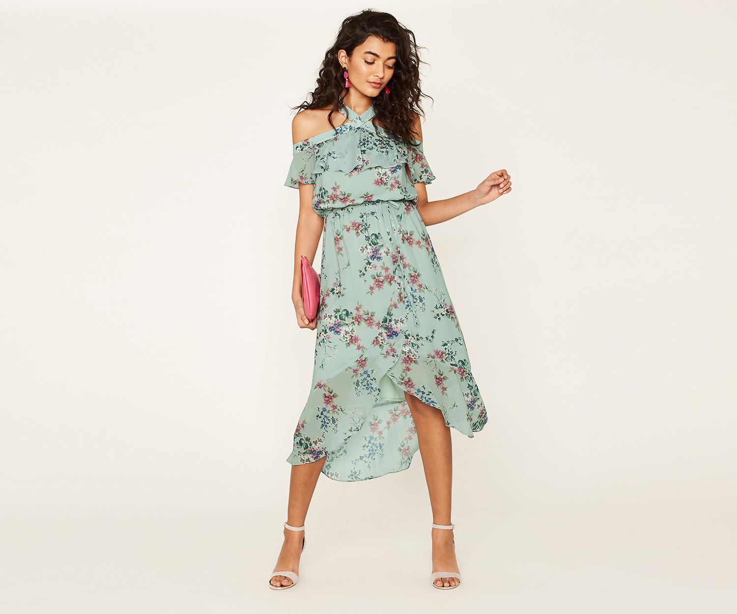 oasis jasmine floral dress