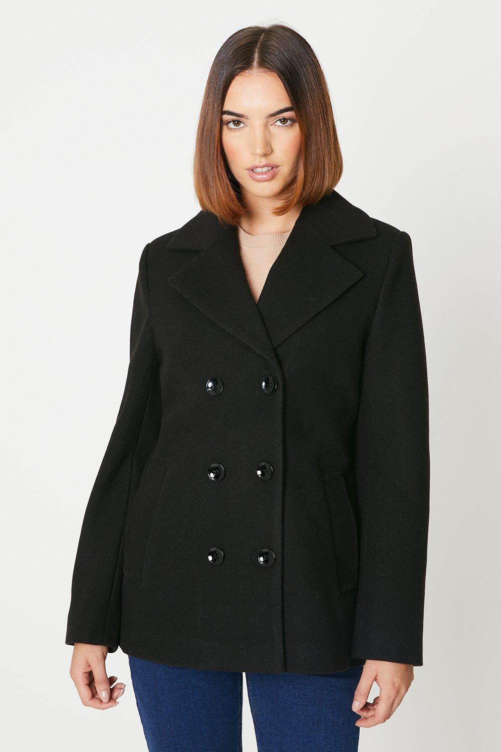 Double Breasted Peacoat