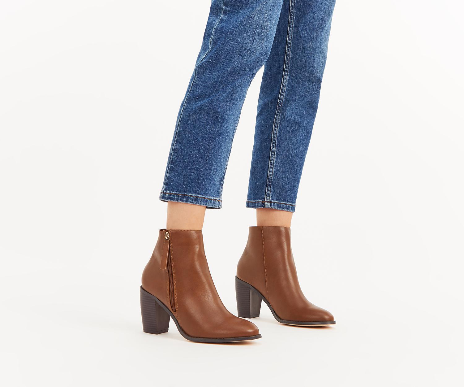 oasis millie high ankle boot