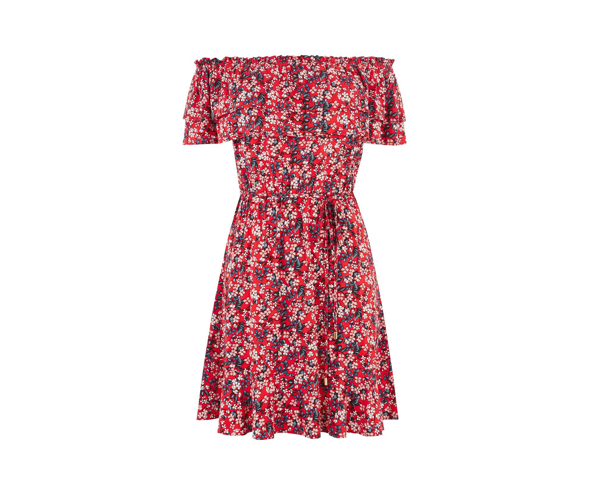 oasis amalfi ditsy skater dress