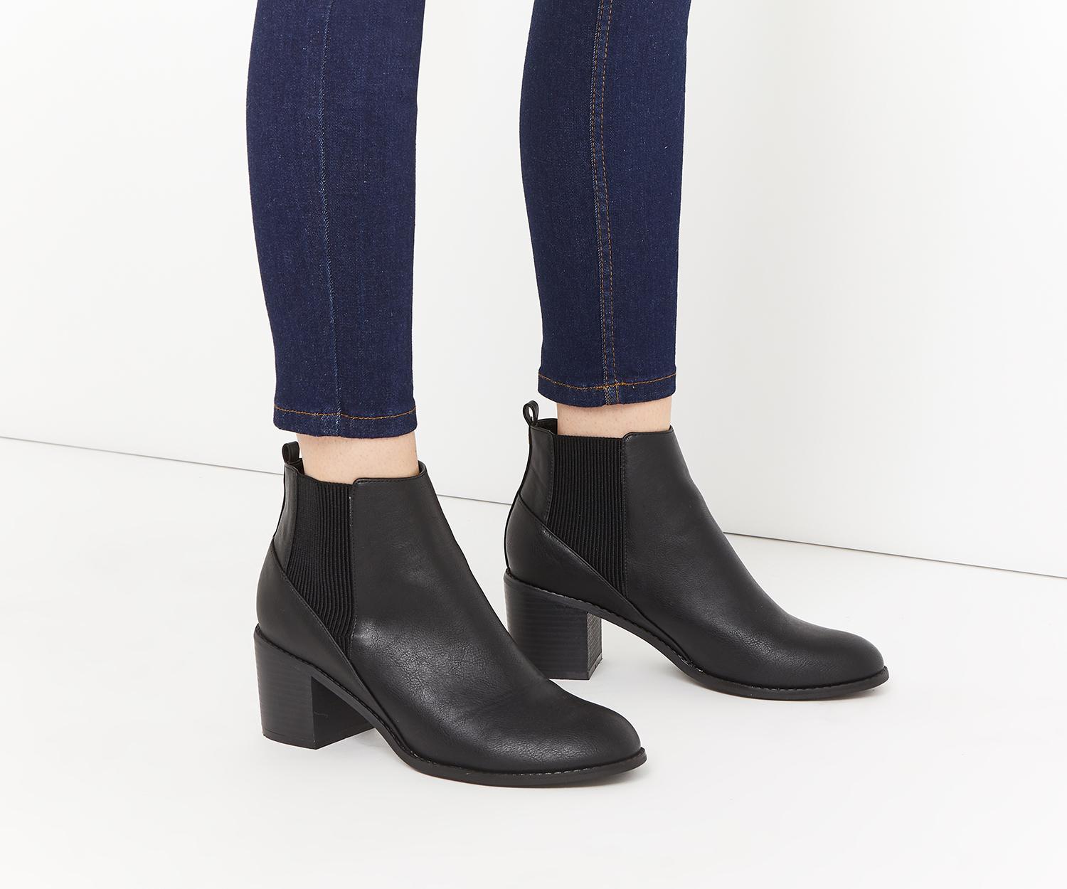Lyst - Oasis Frankie Casual Boot in Black