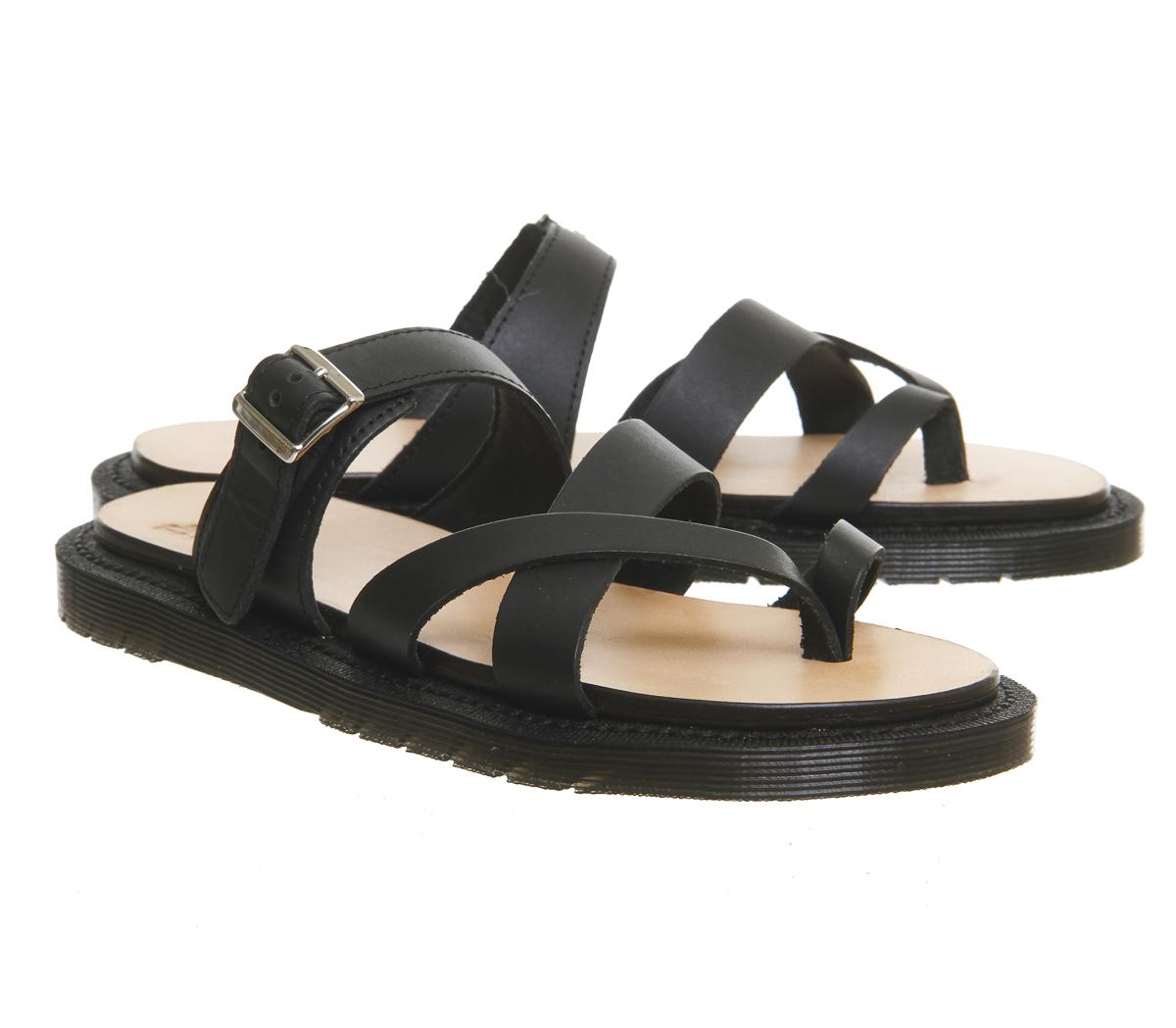 Dr. Martens Leather Kassy Strappy Toe 