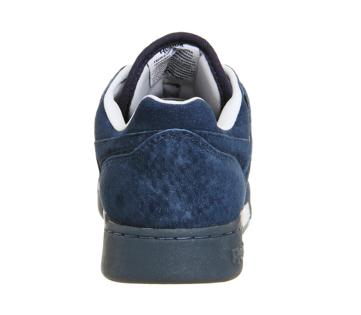 reebok trainers navy
