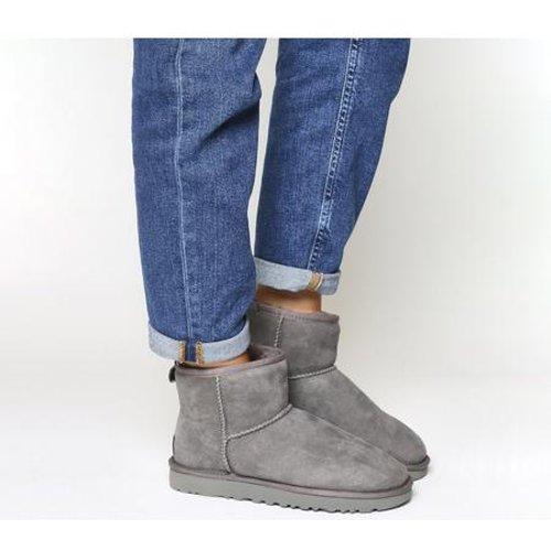 gray mini ugg boots