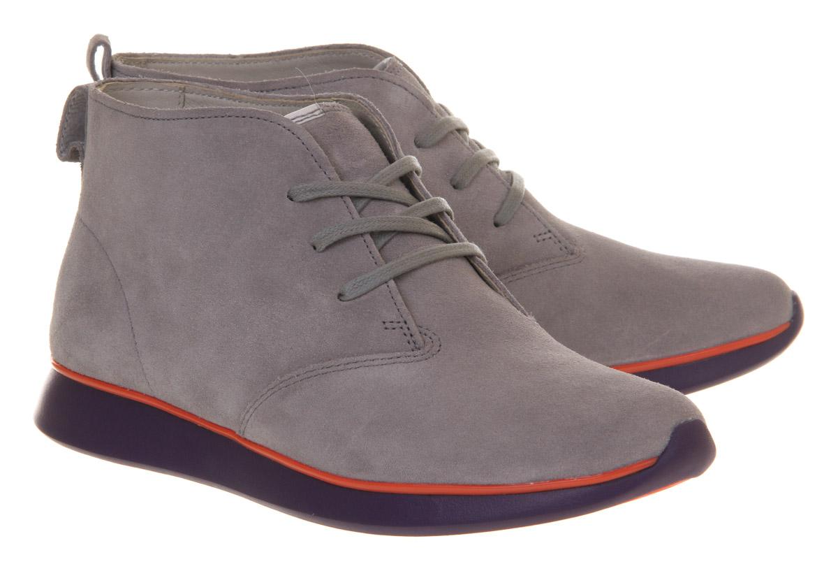 clarks ladies grey boots