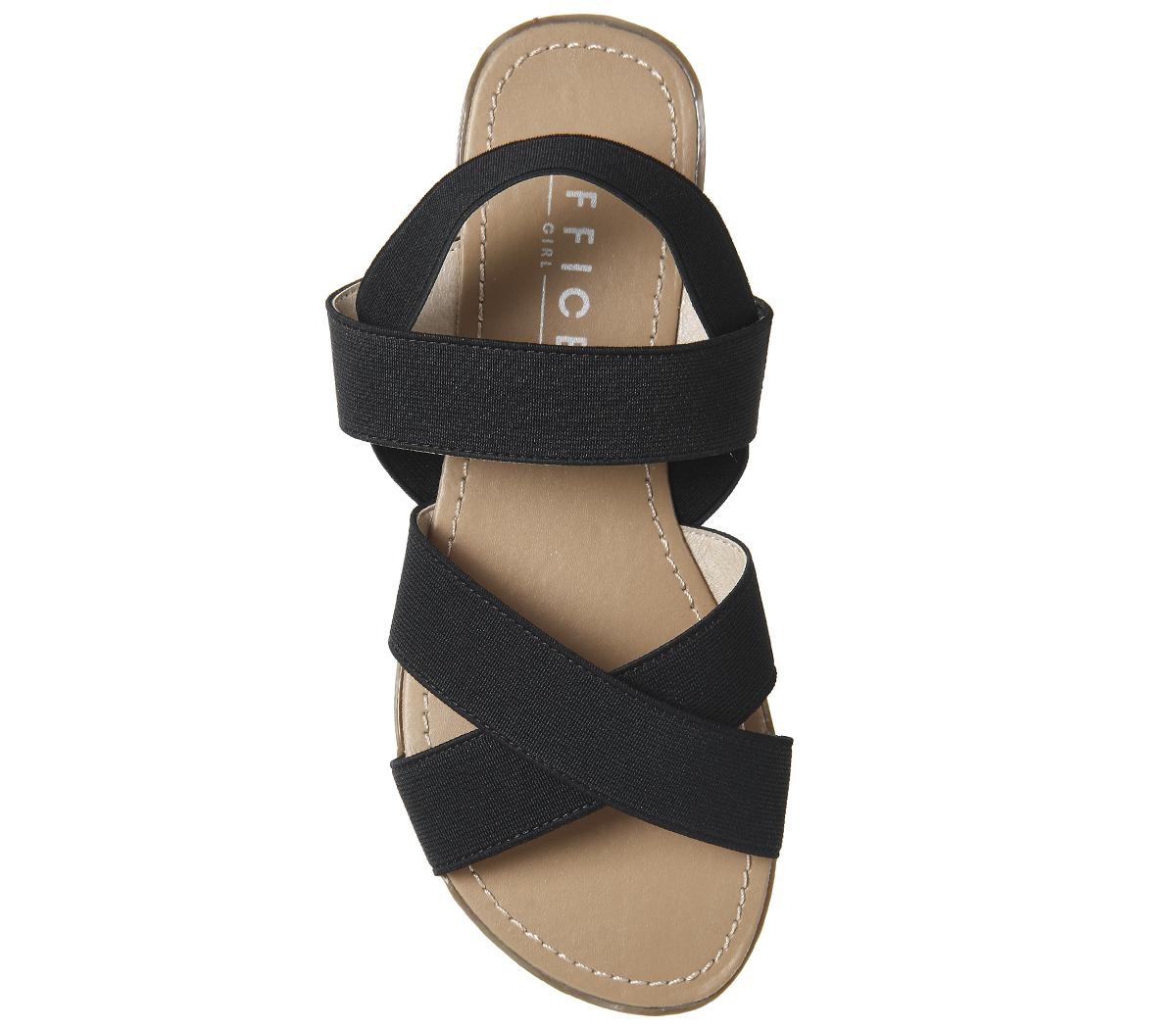 office elastic sandals