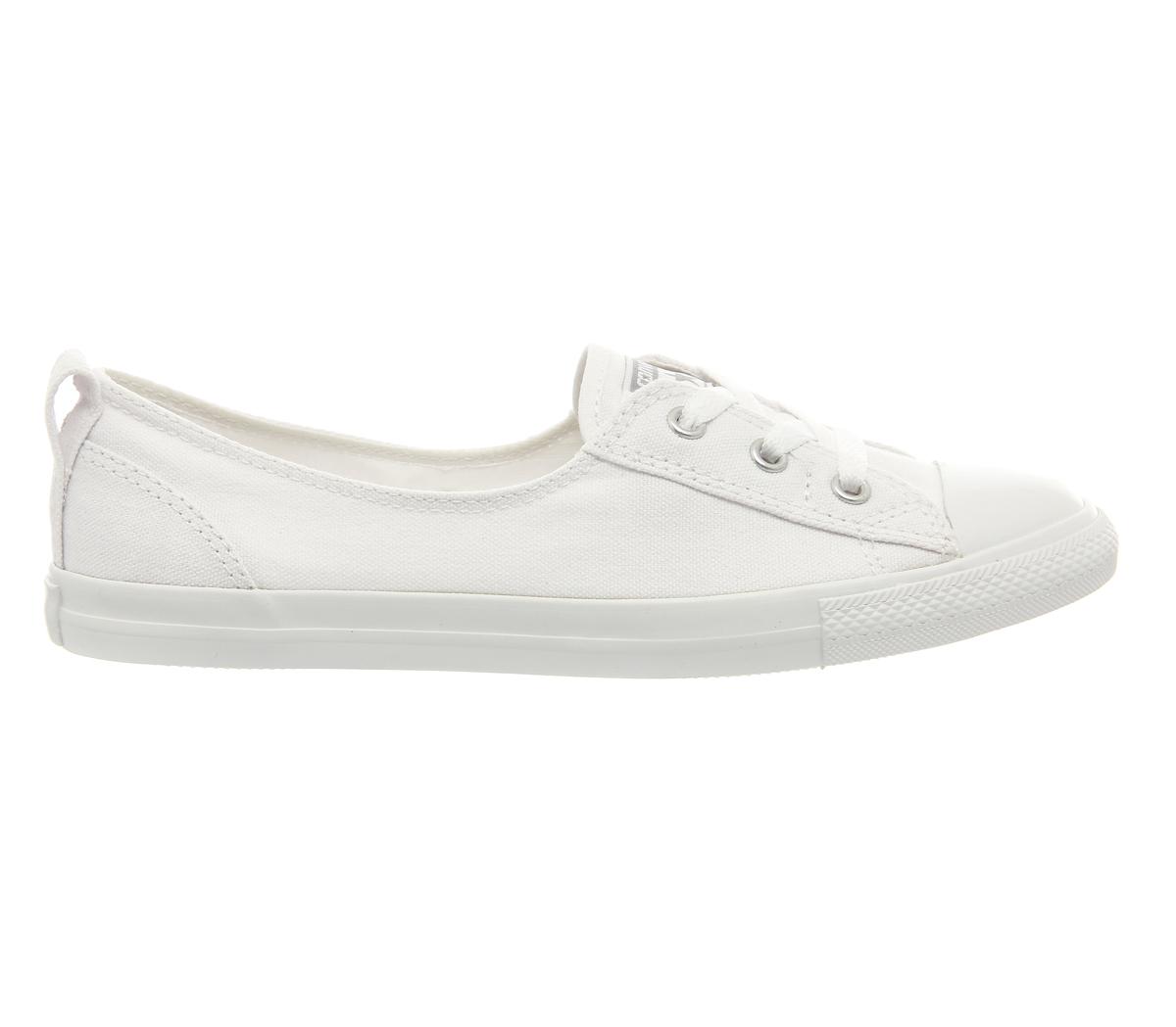 converse ctas ballet lace white