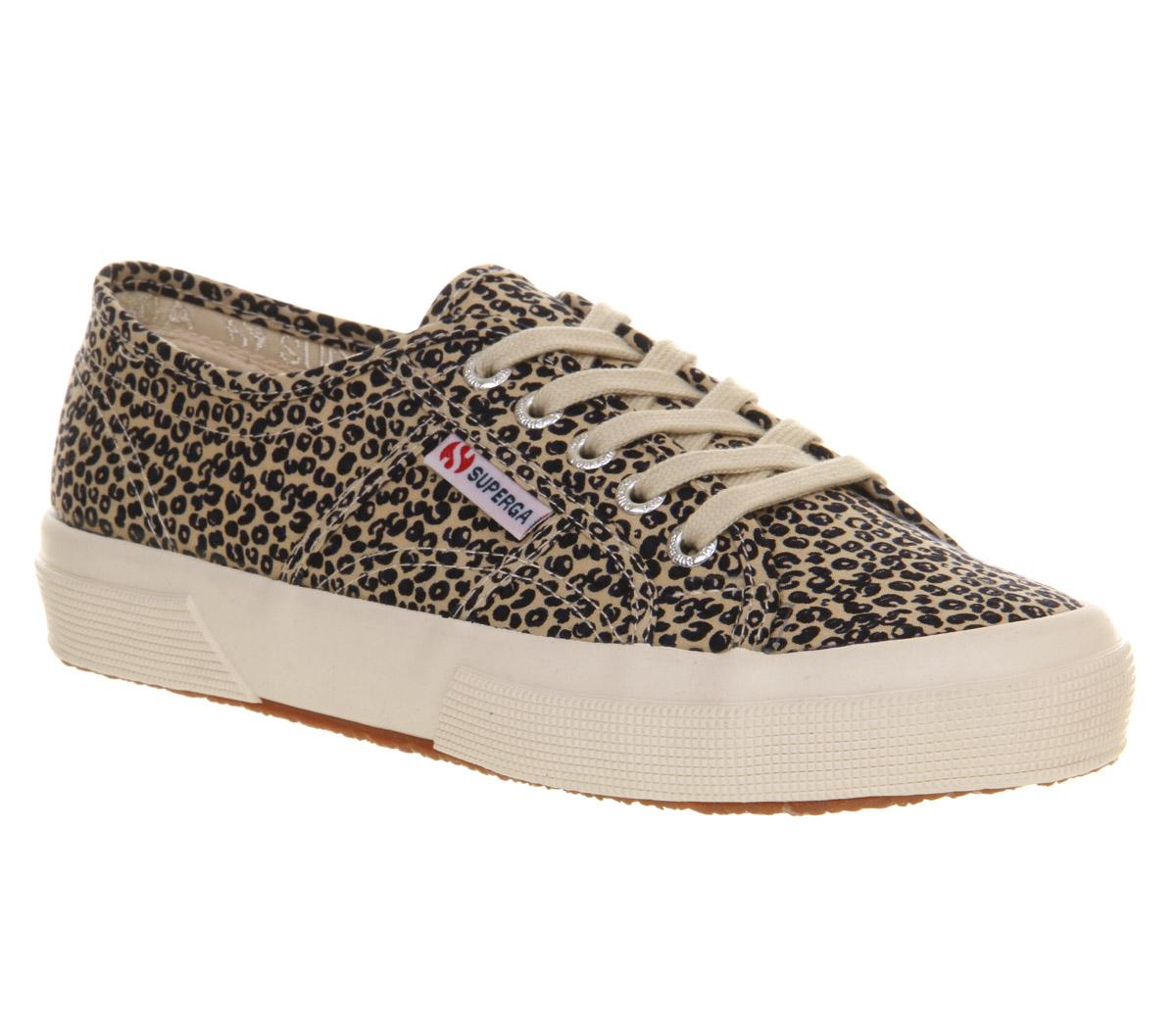 superga sneakers leopard