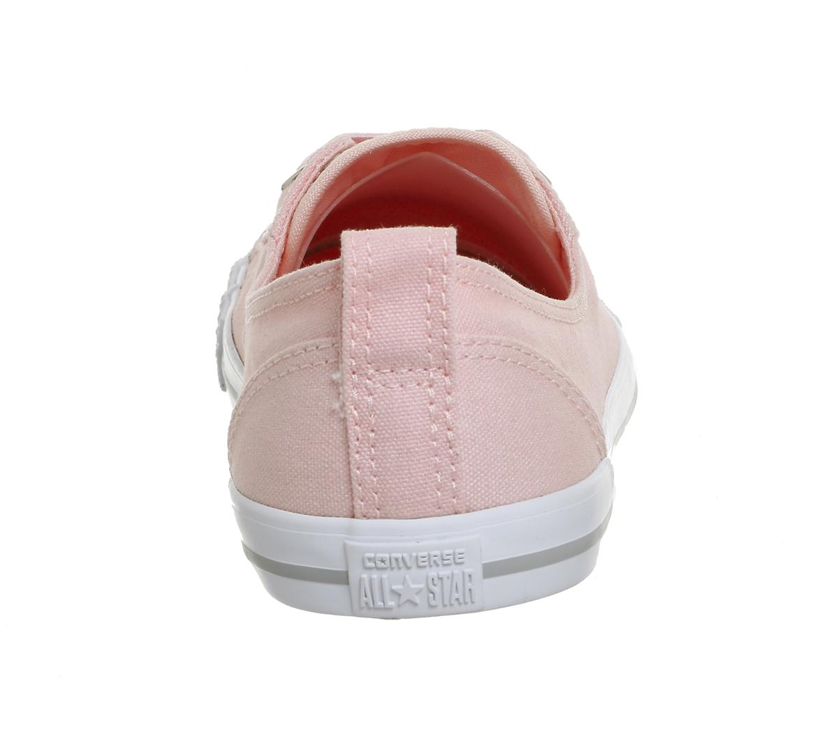 Converse Ctas Ballet Lace Trainers in Pink - Lyst