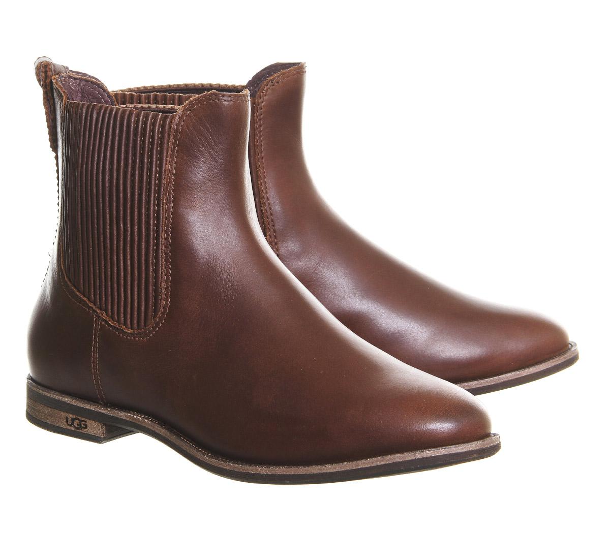 ugg womens joey chelsea boots black