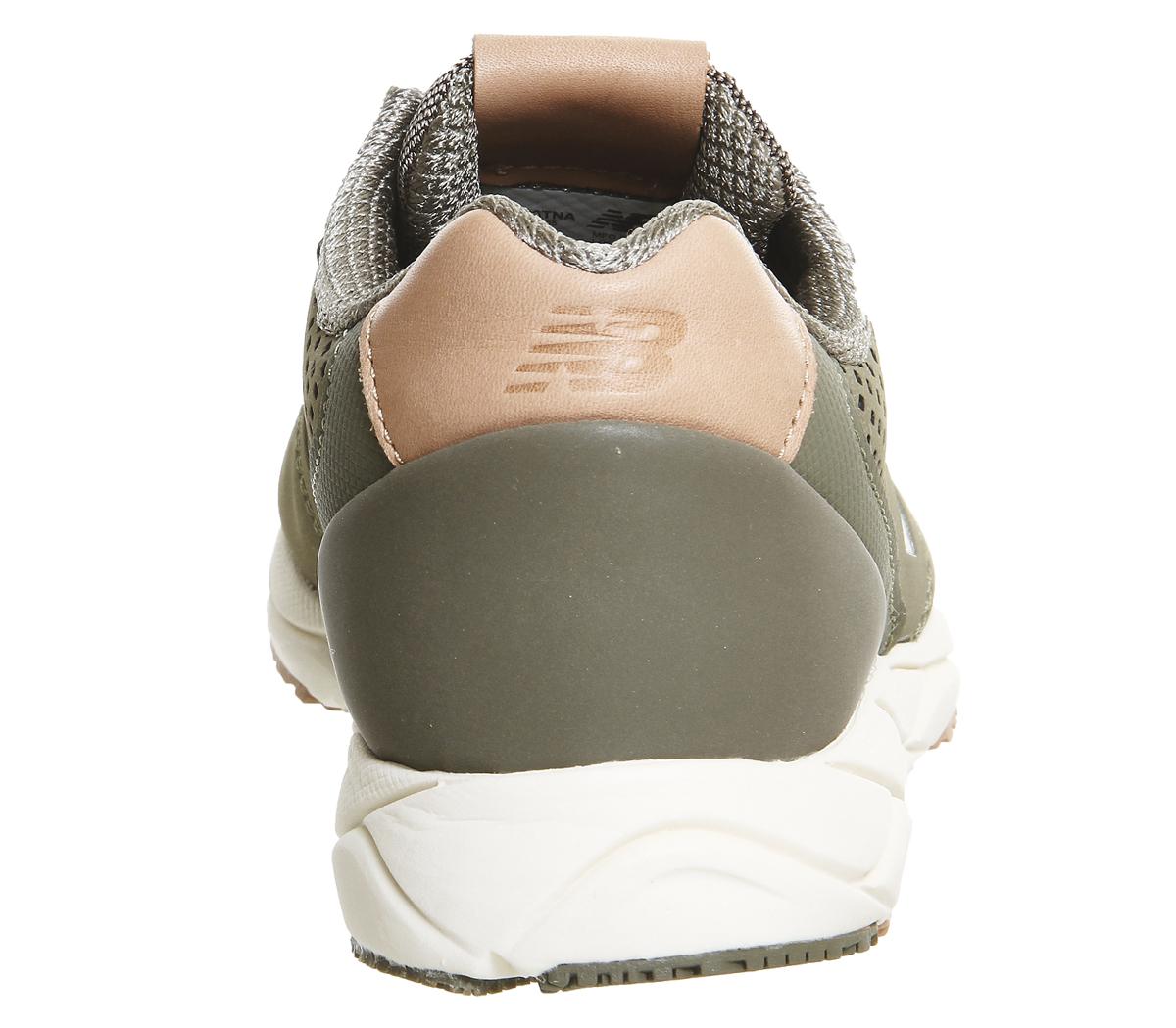 New Balance Suede Wrt96 in Khaki (Natural) - Lyst