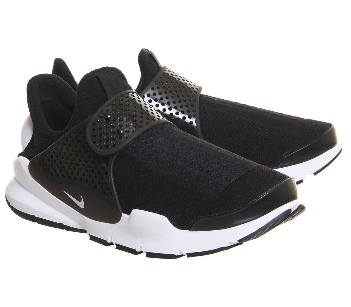 nike sock trainers black