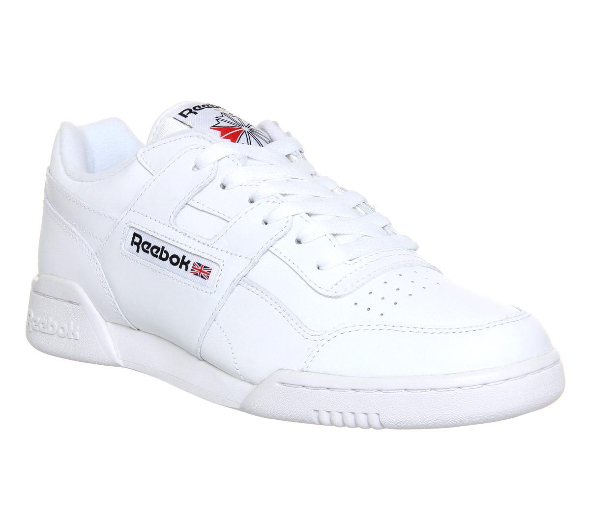 reebok classic workout plus white