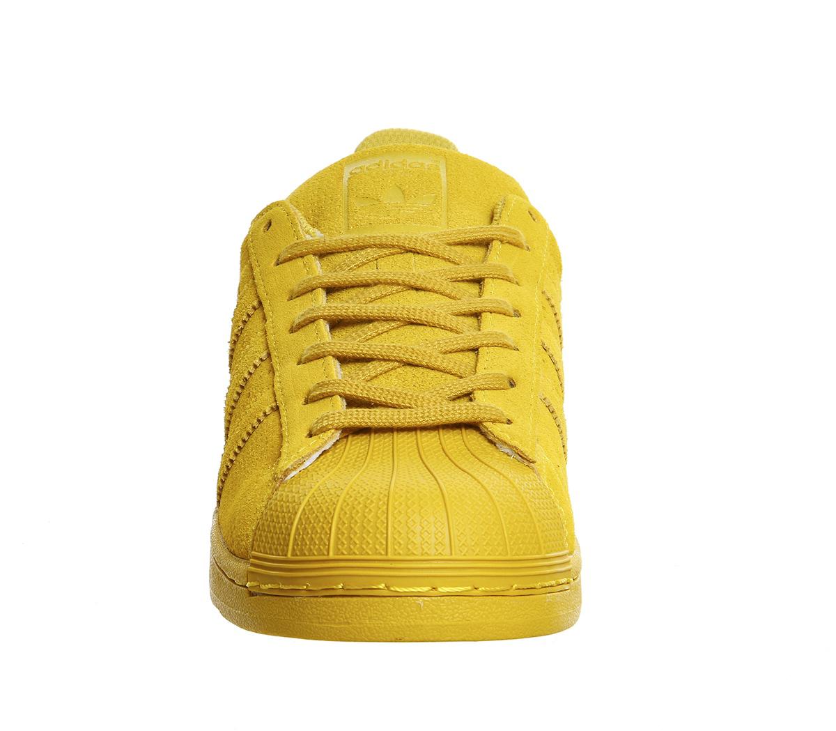 adidas Superstar 1 Suede Low-Top Sneakers in Yellow | Lyst ألعاب نينتندو سويتش