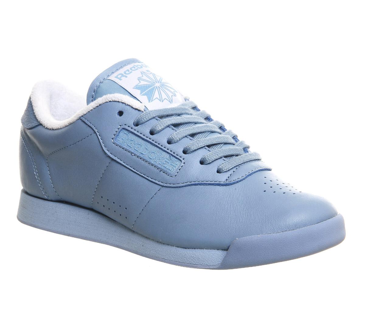 Reebok Synthetic Princess Trainers in Blue - Lyst