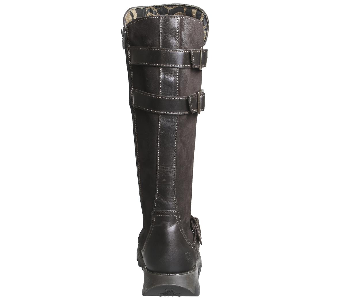 fly london sher tall boots black