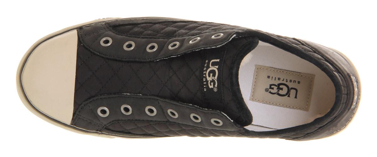 UGG Laela Quilted Sneaker in Black - Lyst