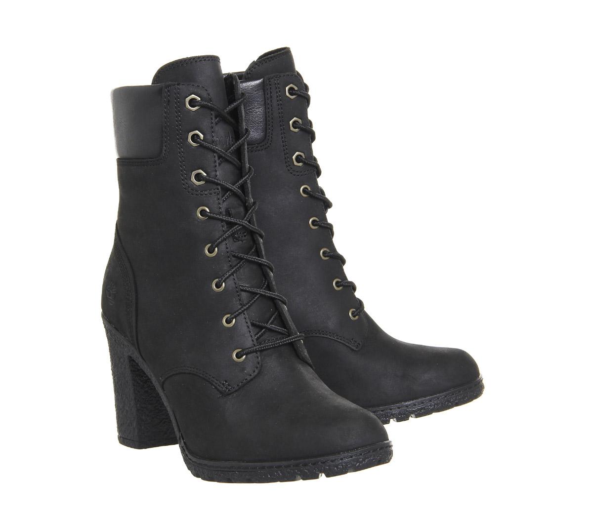 timberland female heel boots