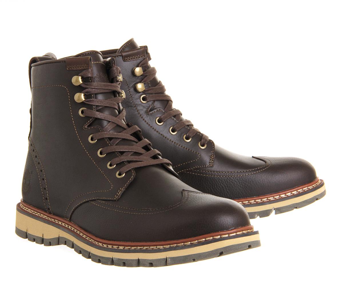 timberland wingtip boot