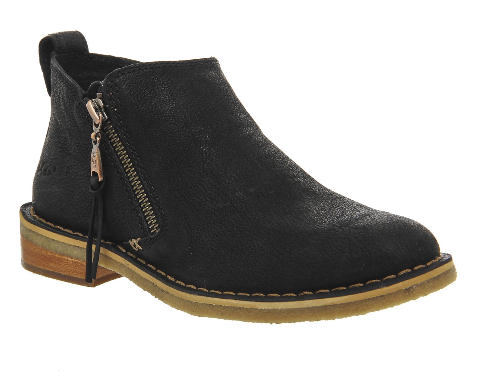 UGG Clementine Ankle Boots in Black - Lyst