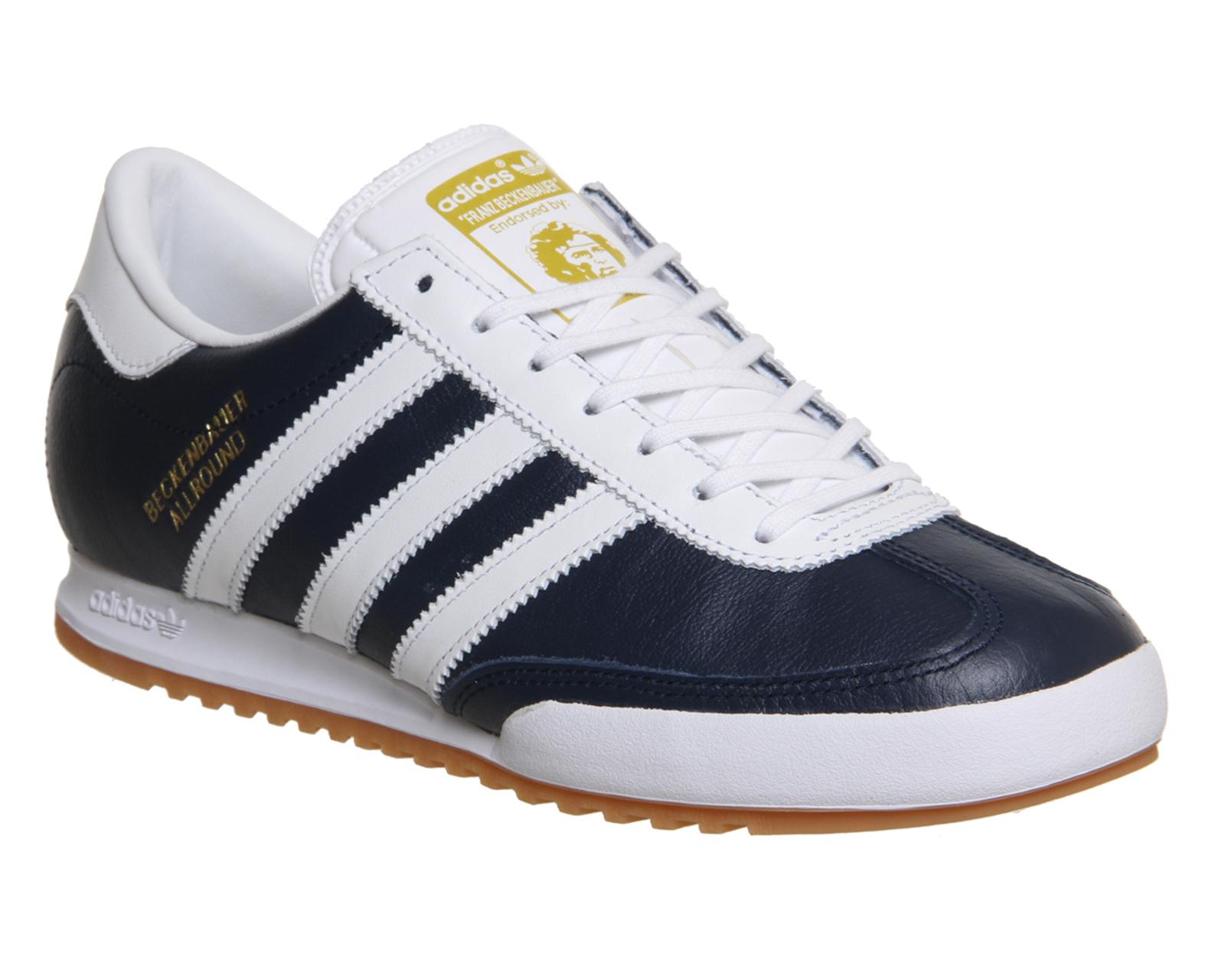 adidas Originals Beckenbauer in Navy (White) for Men Lyst