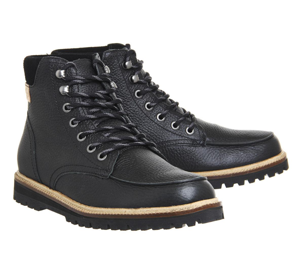 Lacoste Leather Montbard Boot 2 in Black for Men | Lyst