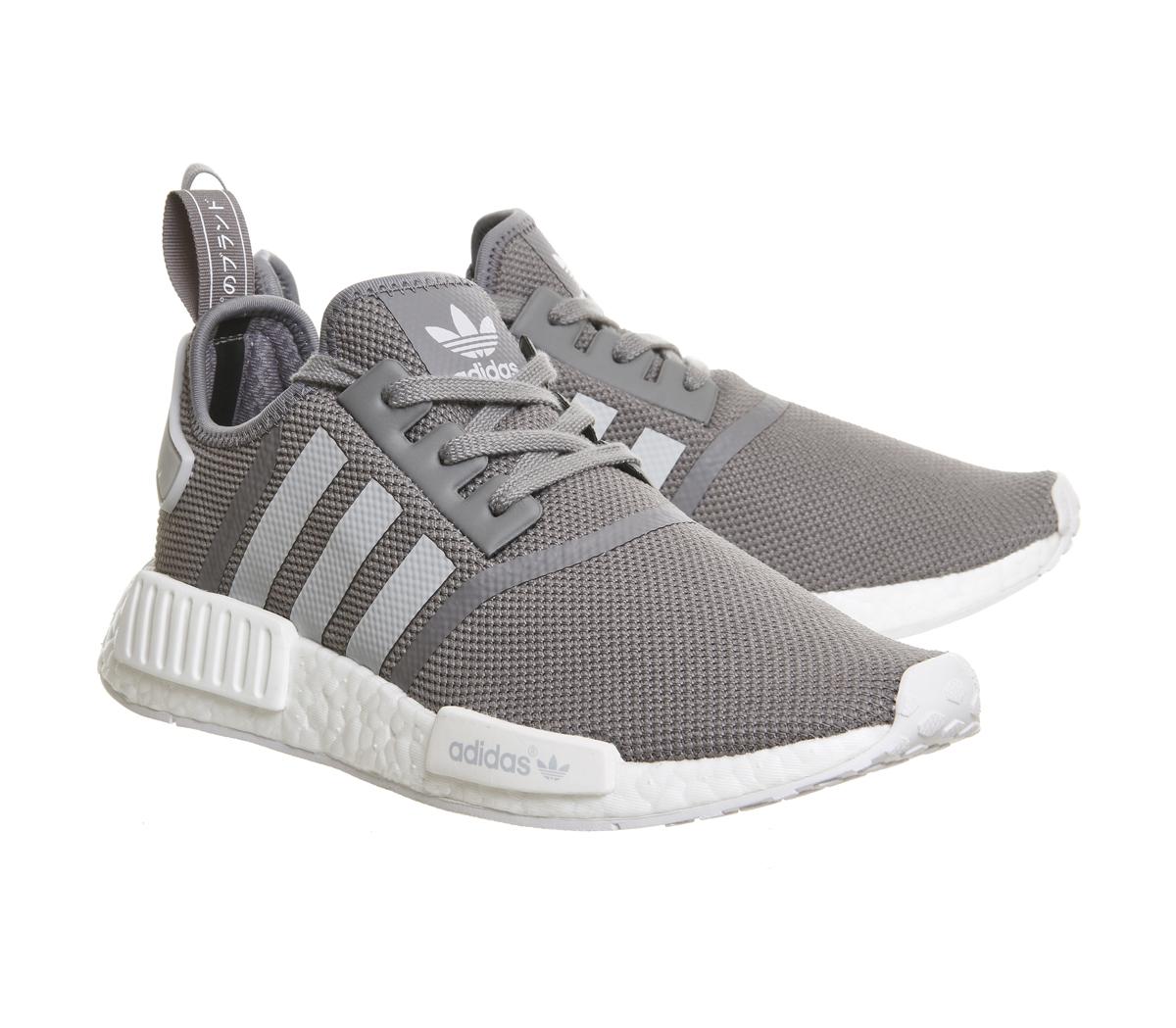 gray nmd mens