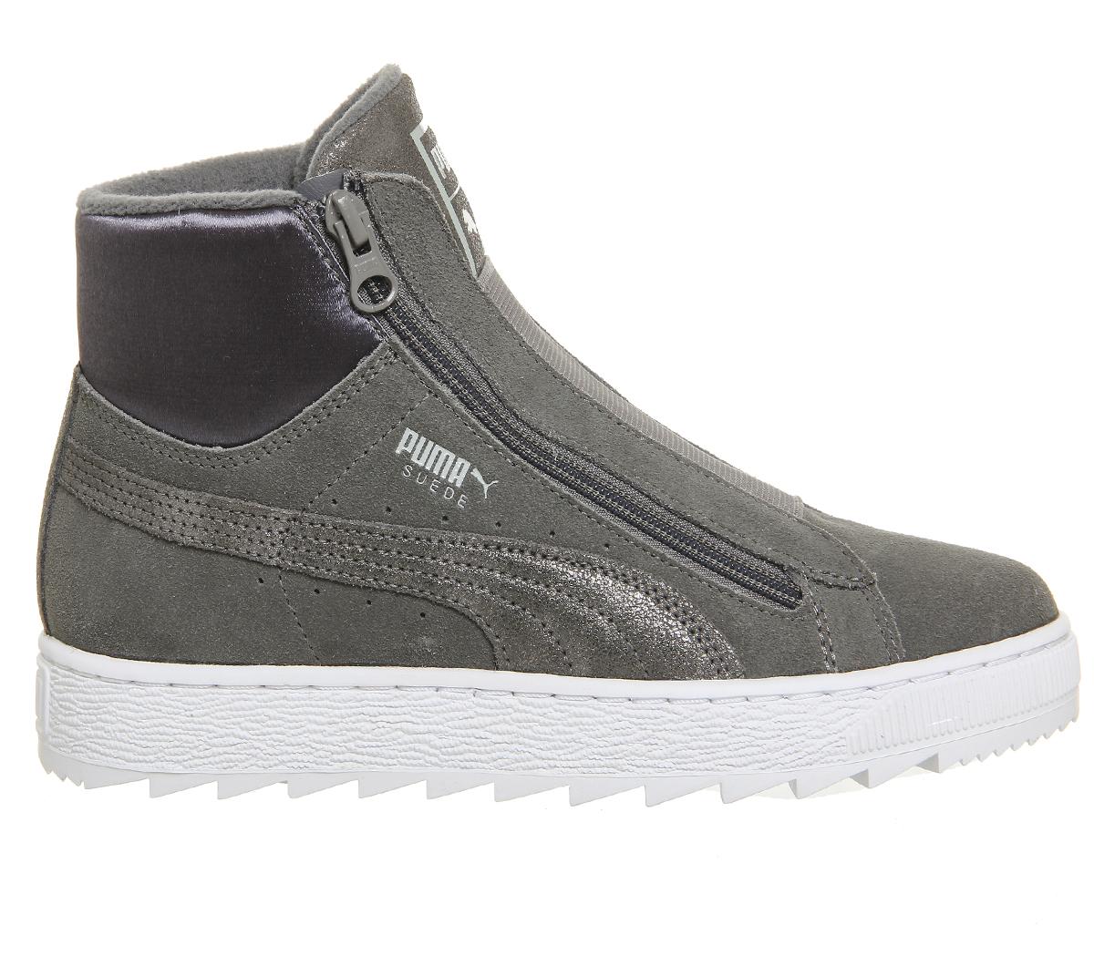 puma suede grey mens
