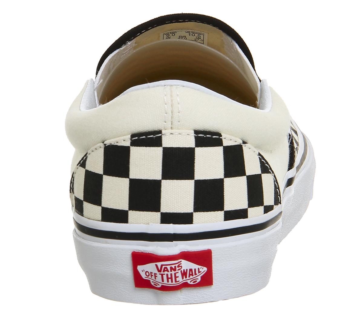 mens black vans slip ons