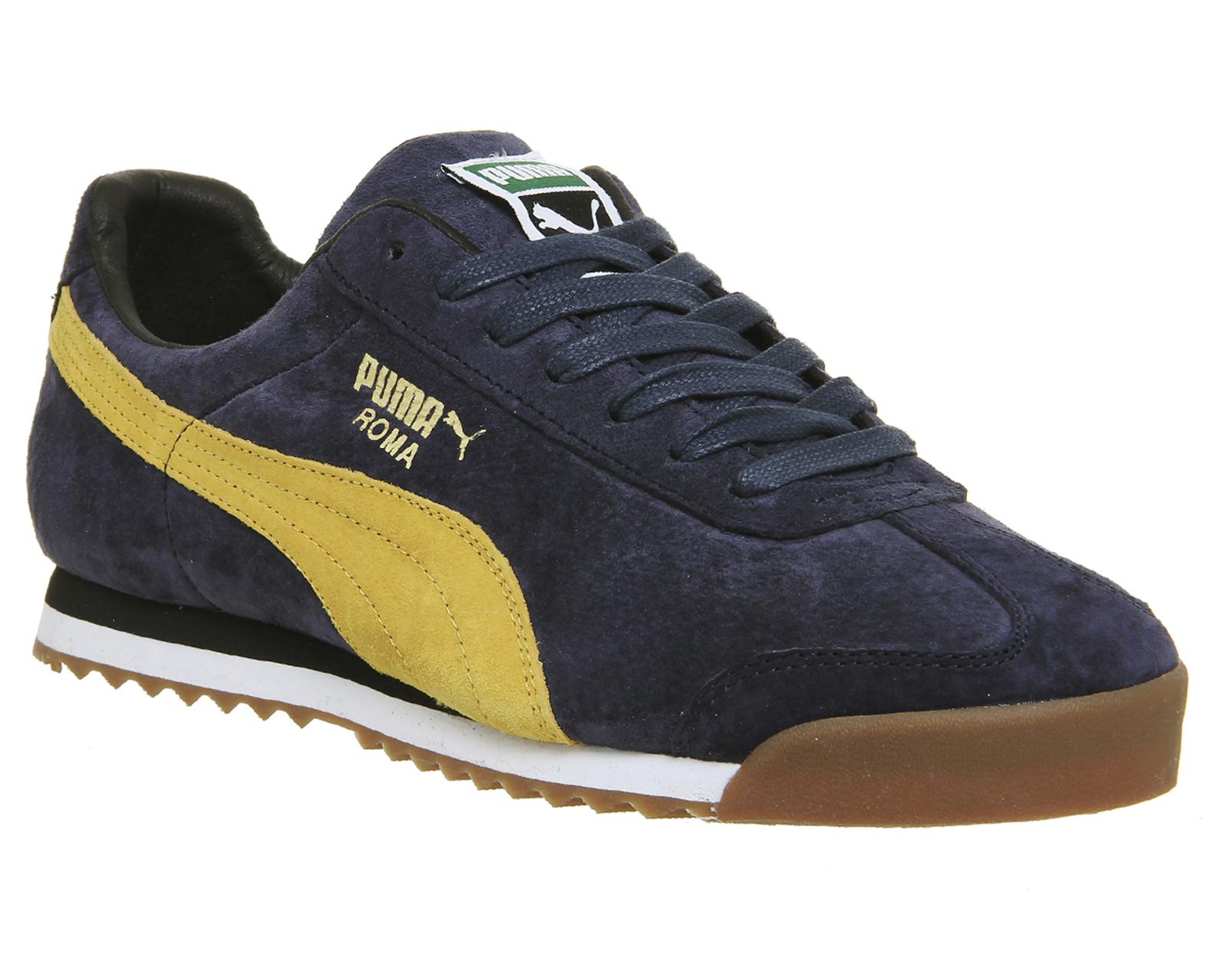 PUMA Suede Roma in Navy (Blue) for Men 