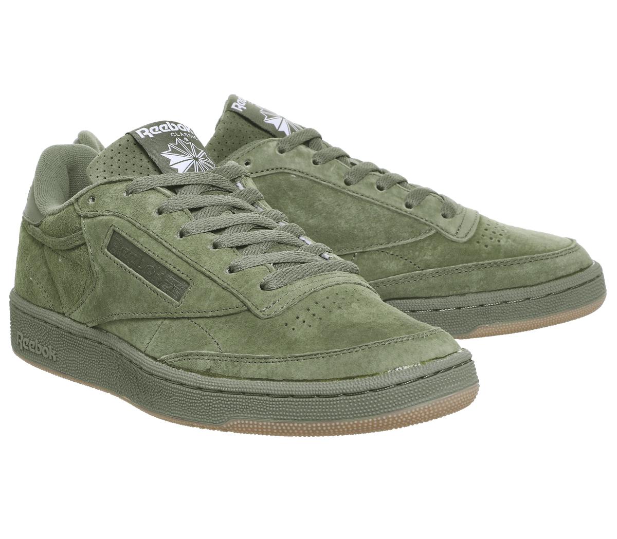 reebok c85 green