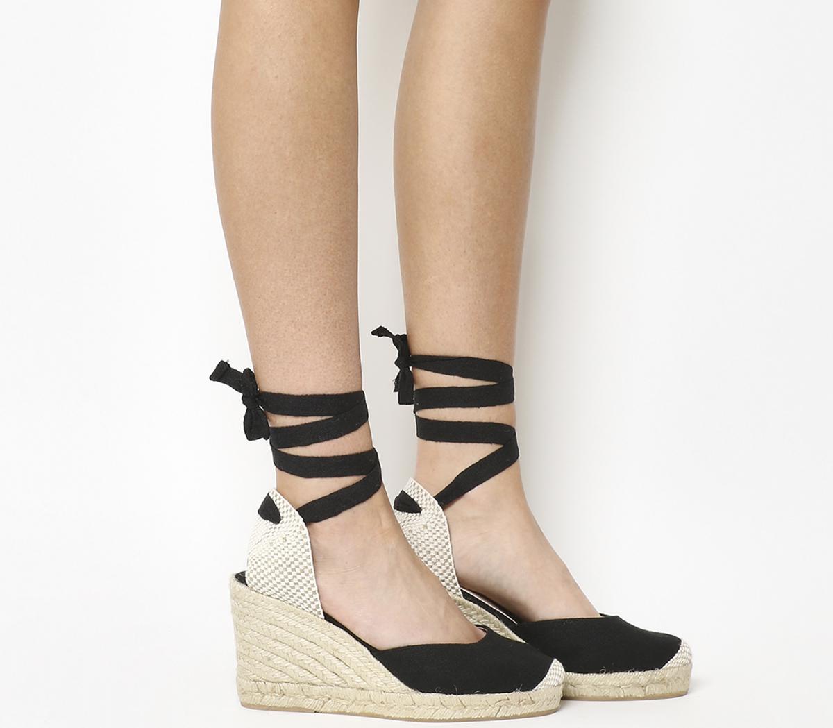 office marmalade espadrille wedges