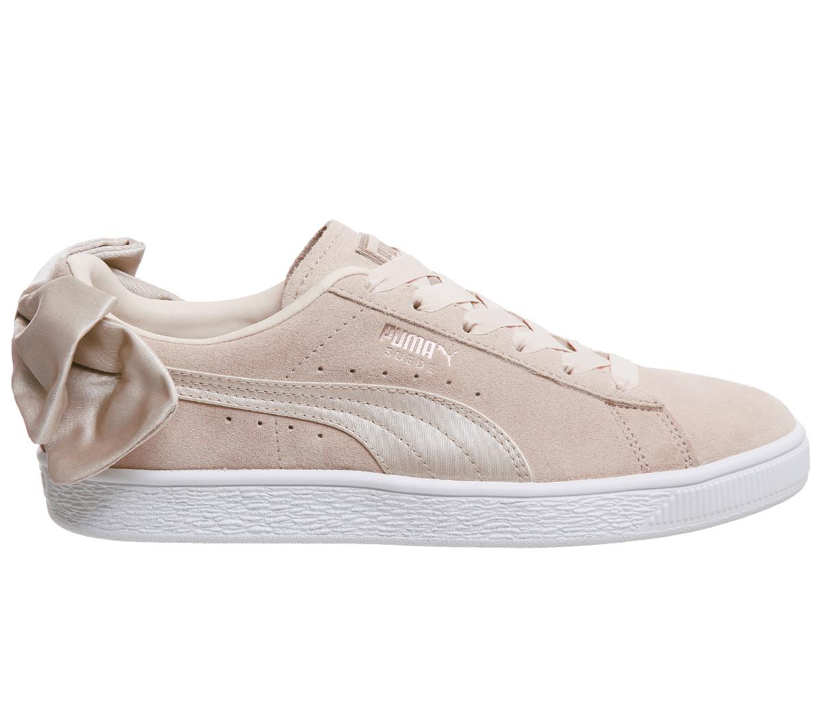 PUMA Suede Bow Trainers - Lyst