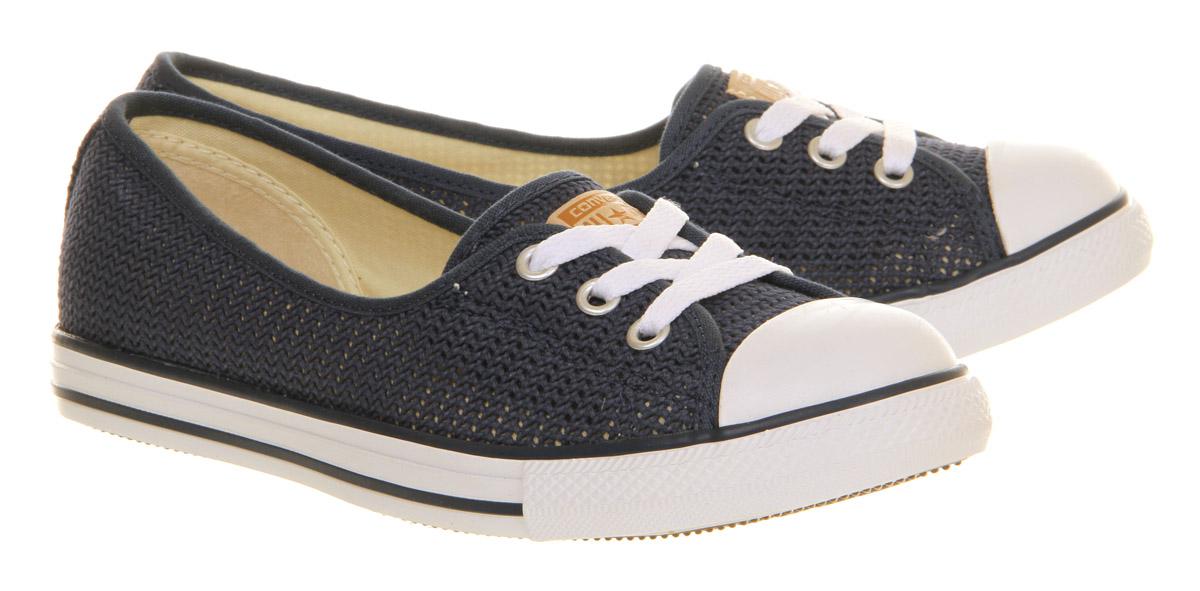 converse dance lace trainers