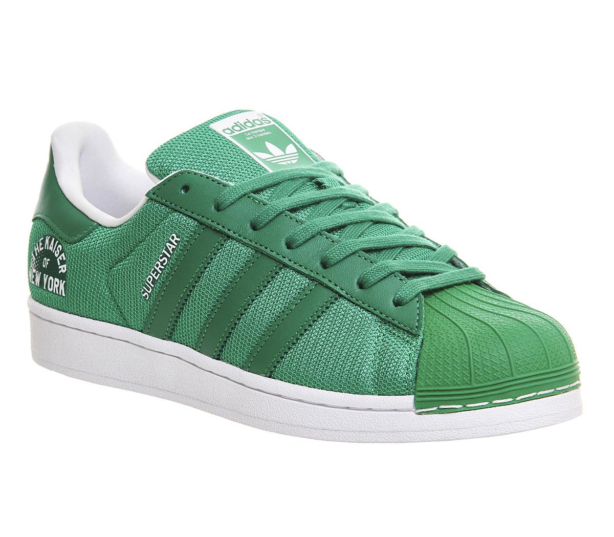 Adidas Superstar Shoes Green Men's Lifestyle Adidas US, 52% OFF