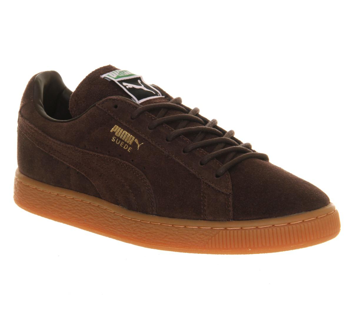 PUMA Suede Classic in Chocolate (Brown) for Men - Lyst